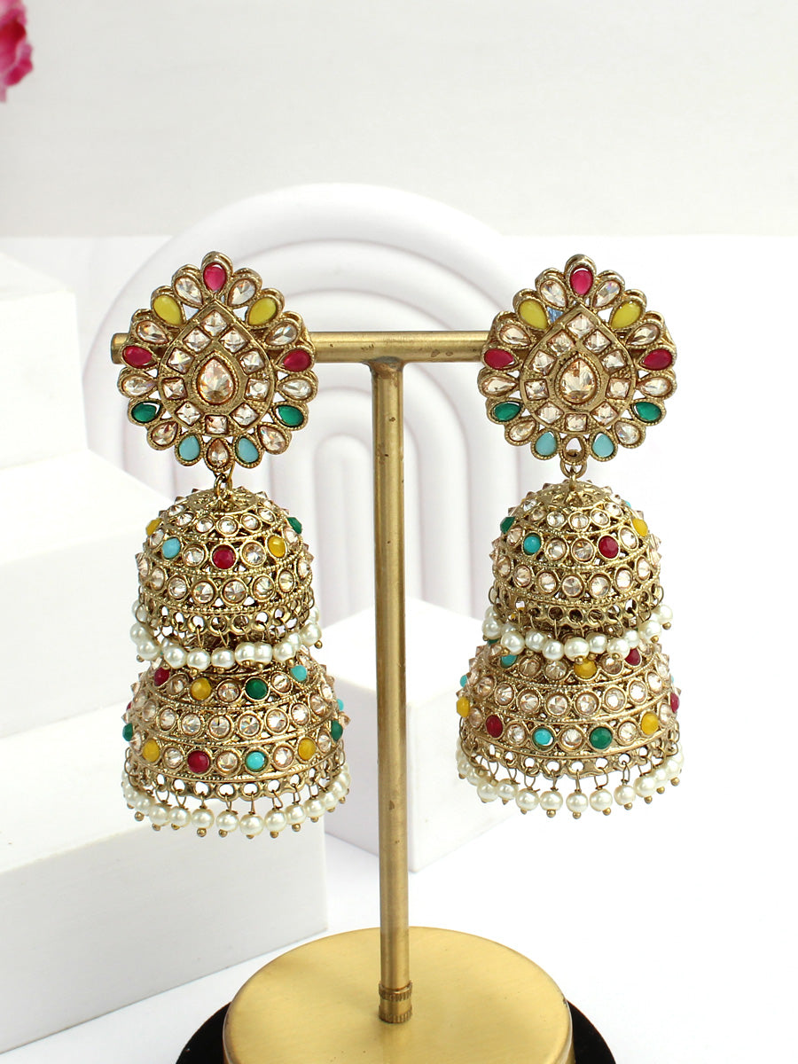 Poorva Jhumki Earrings