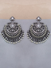 Lavanya Earrings-Silver