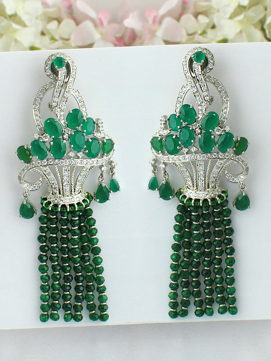 Nyc Earrings-Green