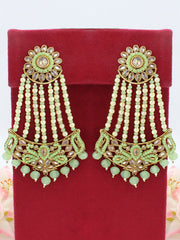 Aamira Earrings-Mint Green