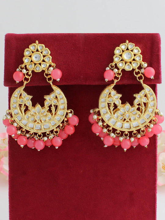 Shumaira Earrings-Pink