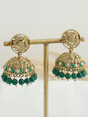 Maya Earrings - Green