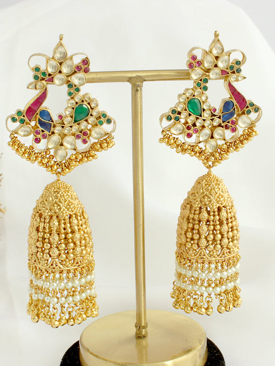 Mysore Earrings-Multicolor