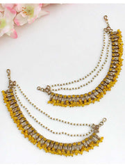 Minal Ear Chain-Yellow