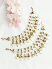 Sehar Ear Chain - Gold