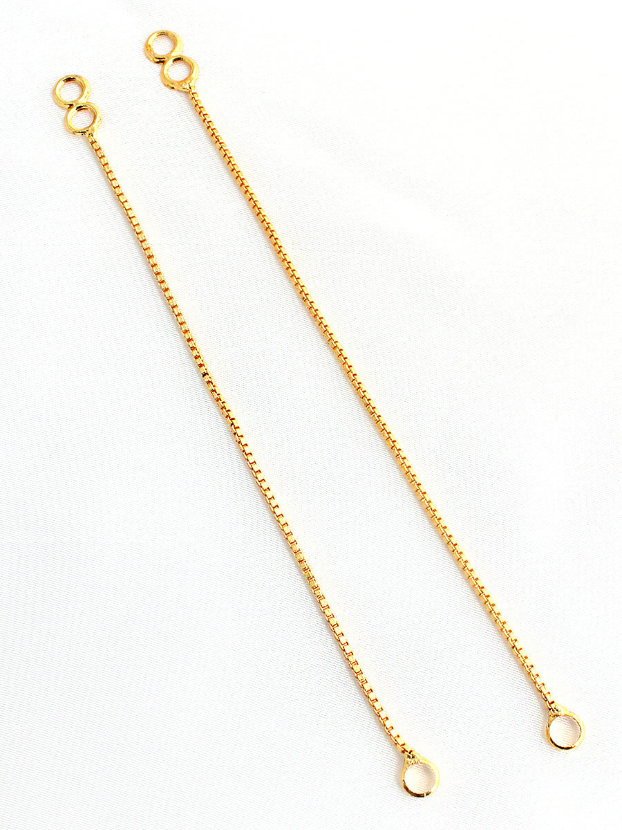 Monali Ear Chain-Gold