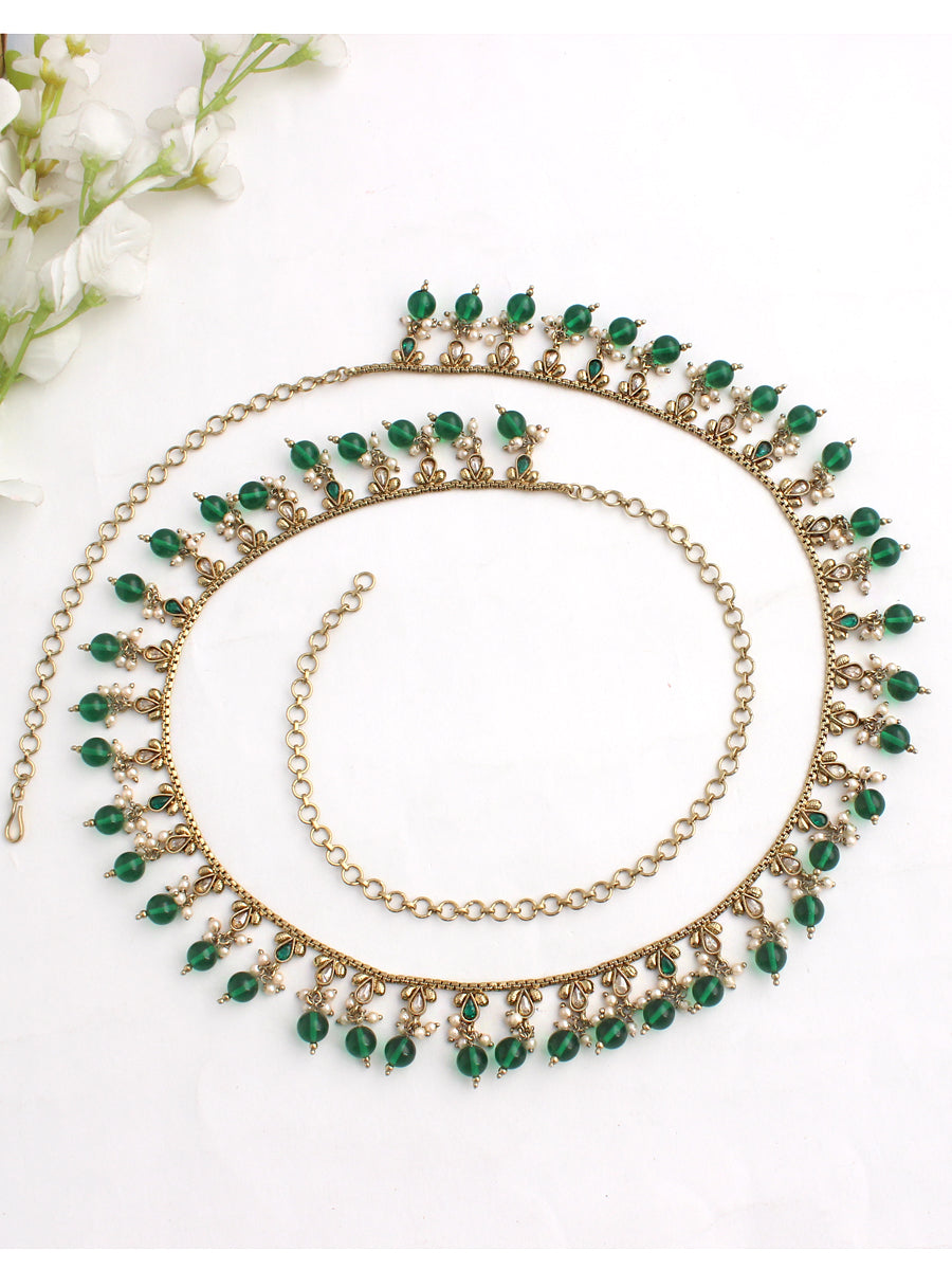 Chetna Waist Chain - Green