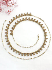 Ayanshi Waist Chain-Antique Gold