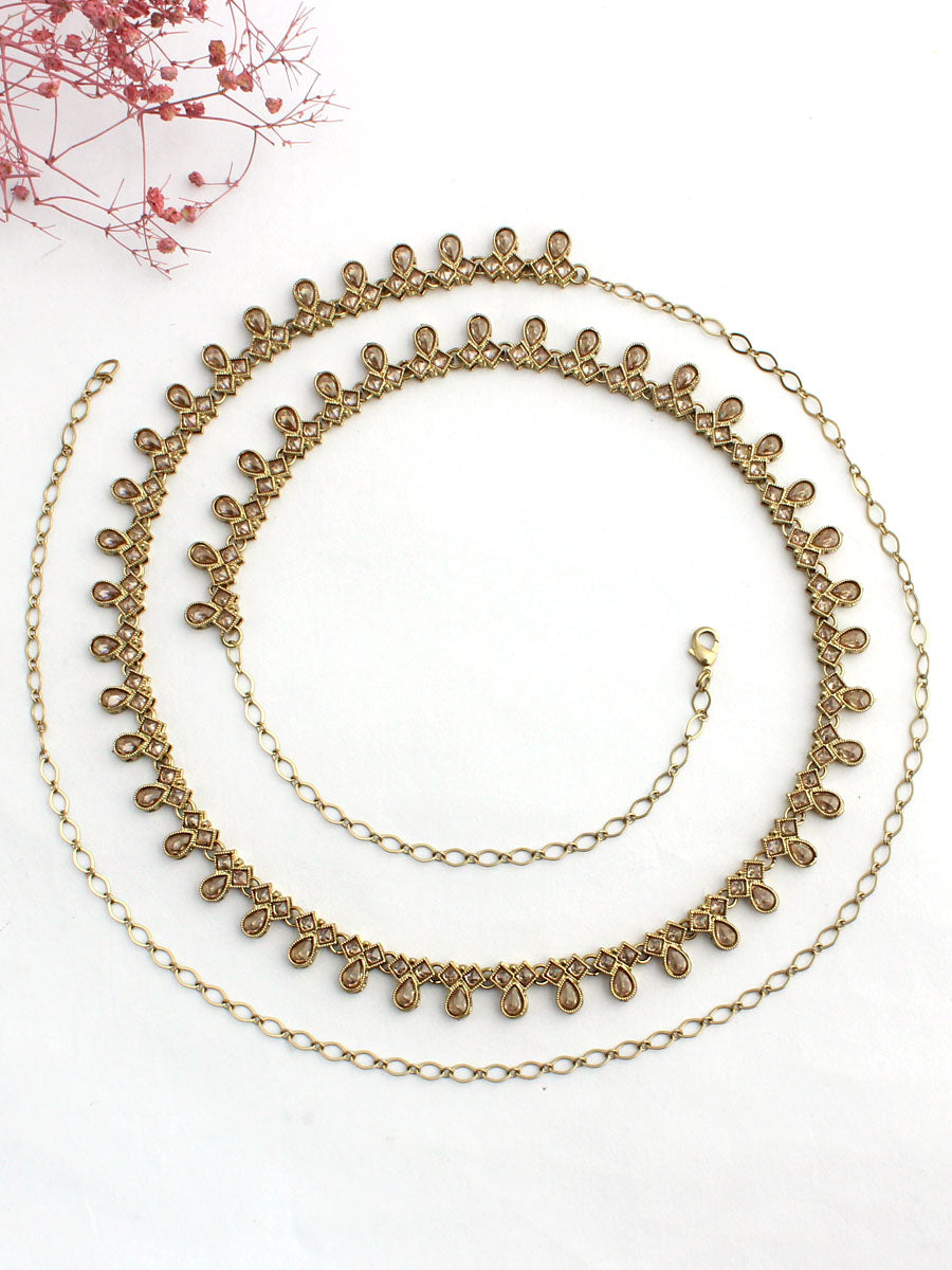 Ayanshi Waist Chain-Antique Gold