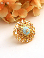 Gwalior Ring-Turquoise