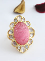 Aahna Ring- Pink