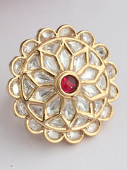 Divya Ring-Maroon