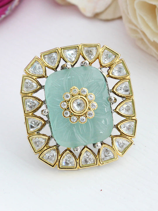 Sumona Ring-Mint Green