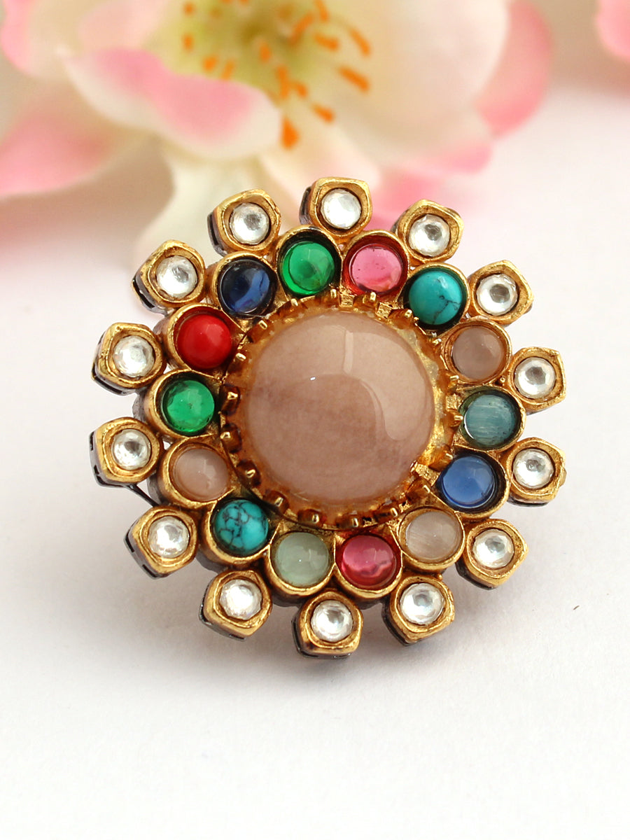 Gayatri Ring-Multicolor