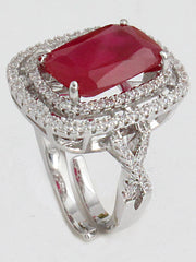 Anayra Ring-Maroon