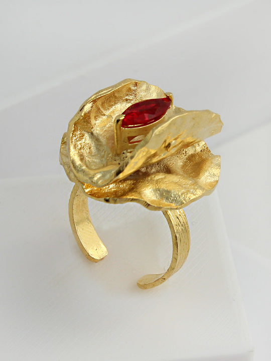 Vivica Ring-Maroon