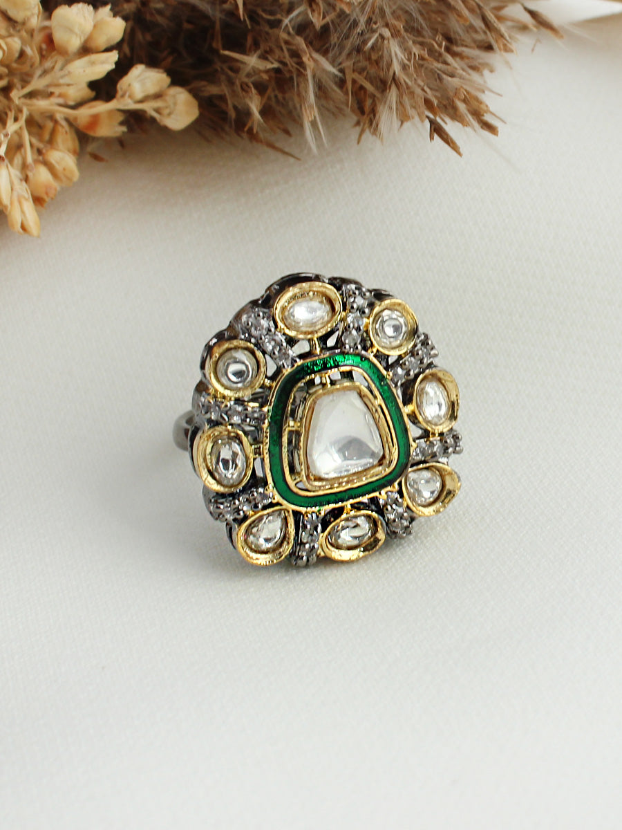 Rimaya Ring-White