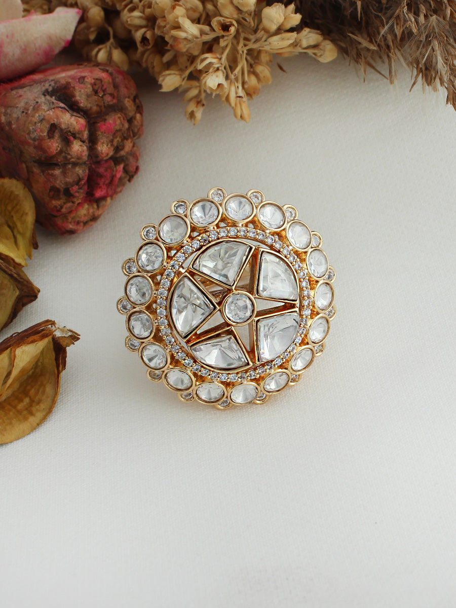 Krishvi Ring-White