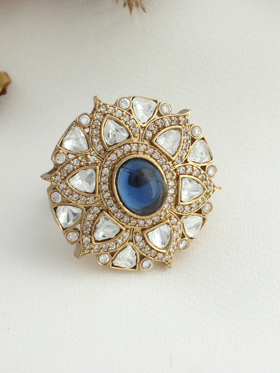 Saavya Ring-Blue