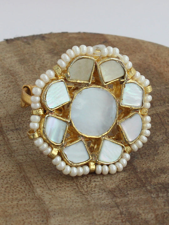 Vartika Ring-Pearl