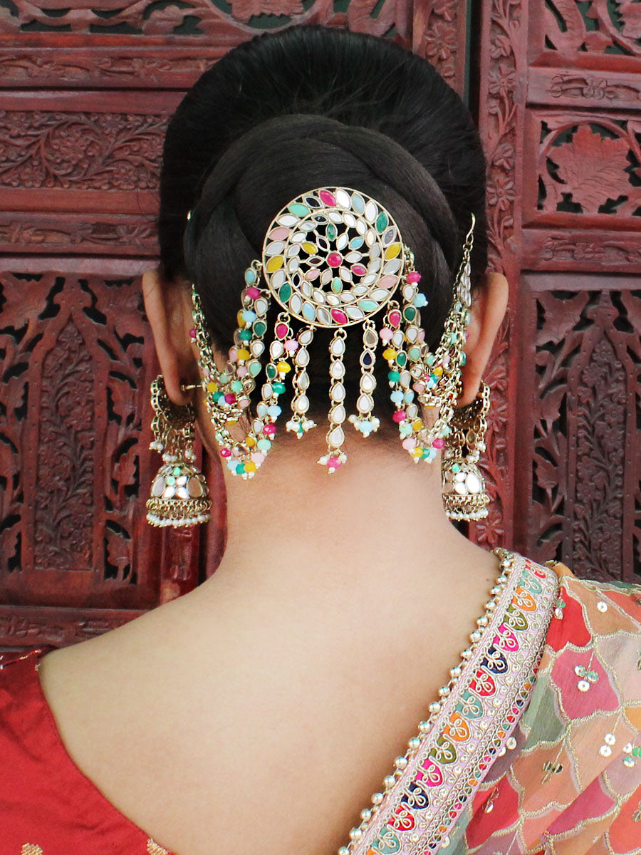 Rasika Mirror Hair Bun Pin