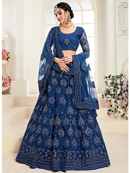 Krutika Lehenga-Blue