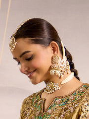 Navya Jhumki Earrings With Ear Chain