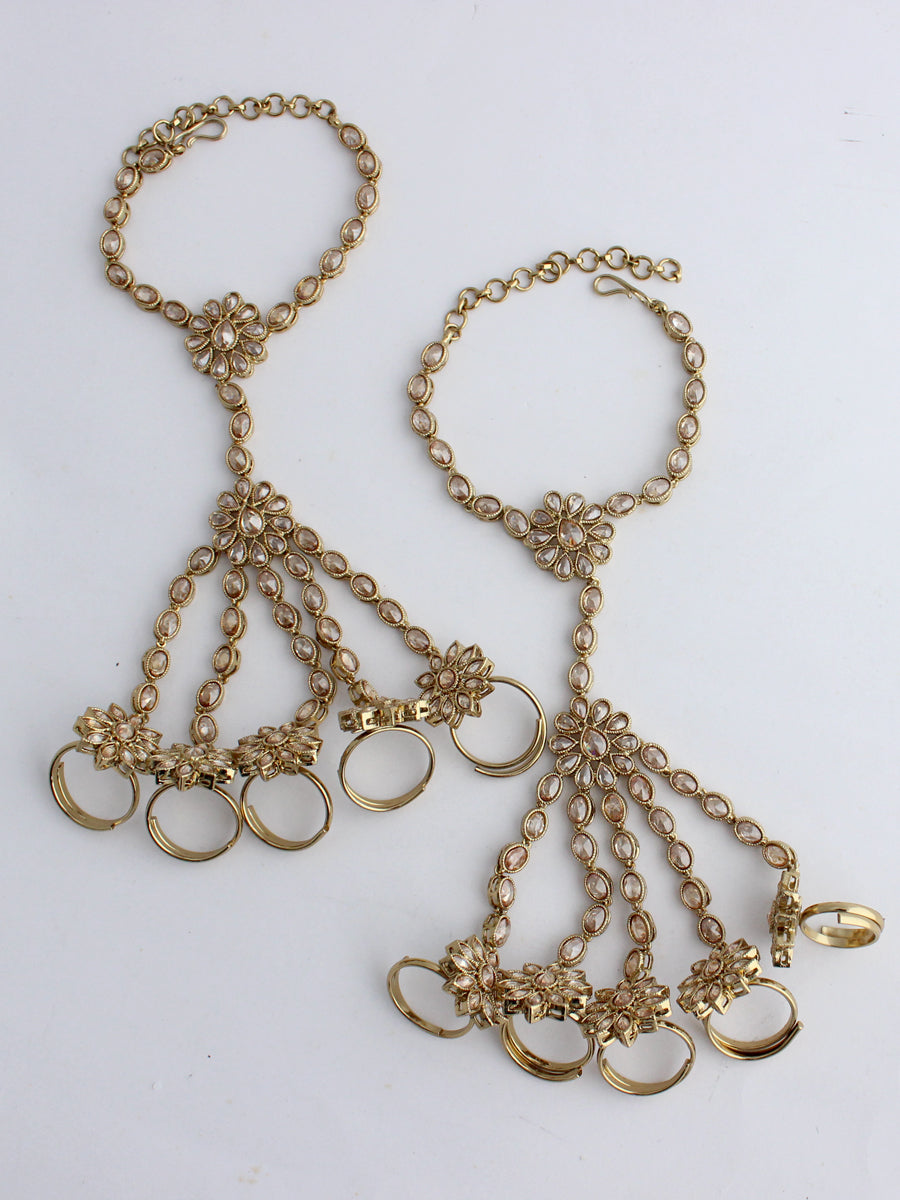 Sharmin Harness/Bracelet-Golden