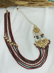 Shariya Necklace-Multicolor 