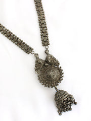 Mayuri Necklace-Antique Silver