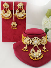 Zoya Necklace Set-Yellow