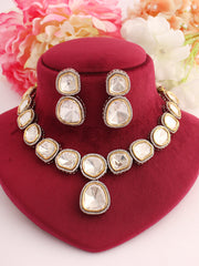 Italy Necklace Set - Metallic