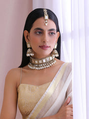 Kareena Mirror Necklace Set