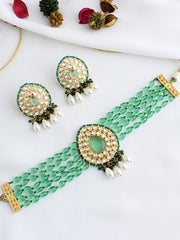 Riva Necklace Set - Green