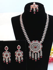 Evanshi Necklace Set-Pink