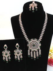 Evanshi Necklace Set-Green