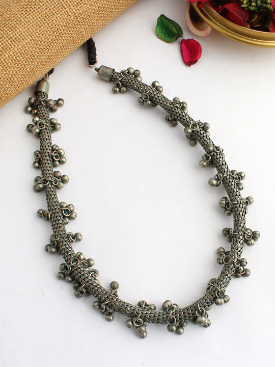 Binal Necklace-antique Silver