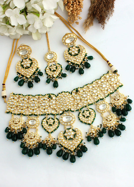 Shivika Bridal Set-Green