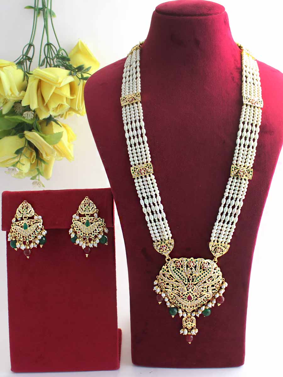 Sakina Necklace Set-Multicolor