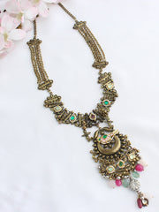 Payal Necklace-Multicolor