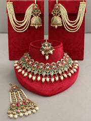 Mehreen Necklace Set-Multicolor