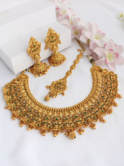 Deveshi Necklace Set - Green