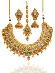 Deveshi Necklace Set - Green