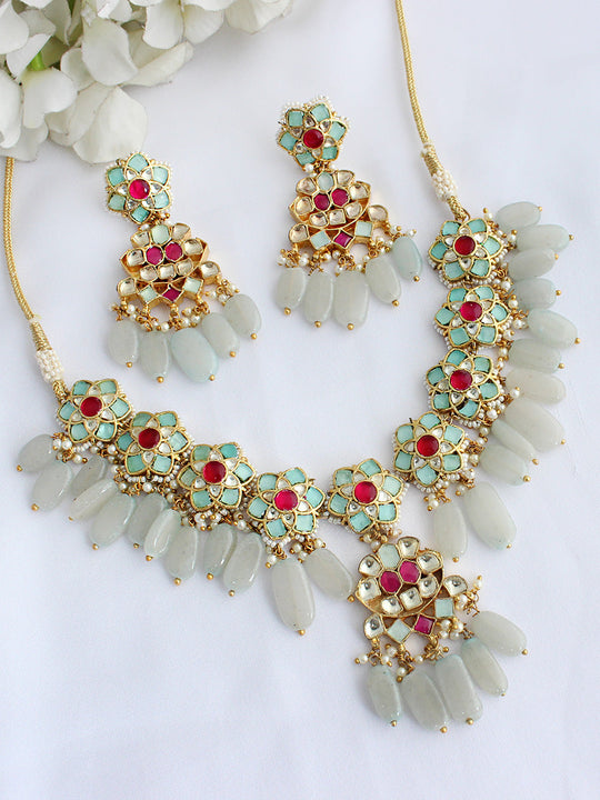 Shilpa Necklace Set - Multicolor