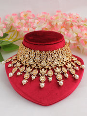 Ludhiana Necklace Set-Ivory