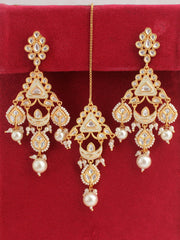 Ludhiana Necklace Set-Ivory