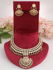 Arpita Necklace Set-White