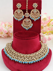 Mansha Necklace Set - Turqiose