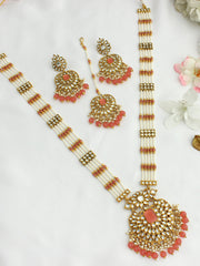 Madiha Long / Ranihaar Necklace Set