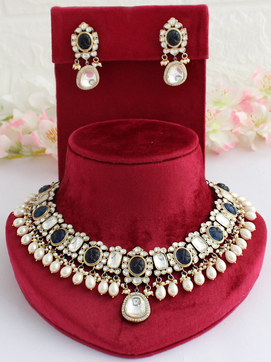 Kolkata Bib Necklace Set